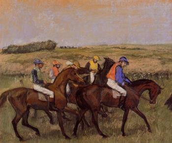 Edgar Degas : The Racecourse